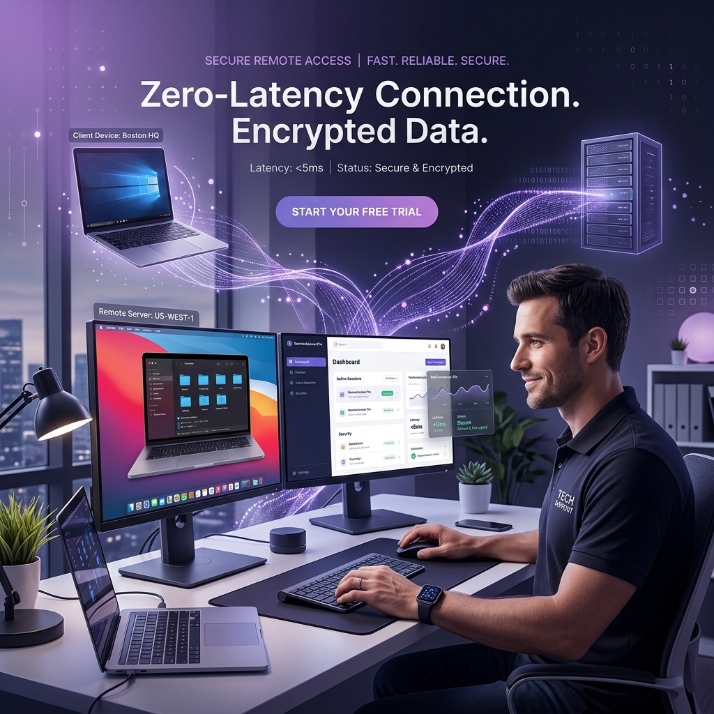 IzDesk Remote Connection